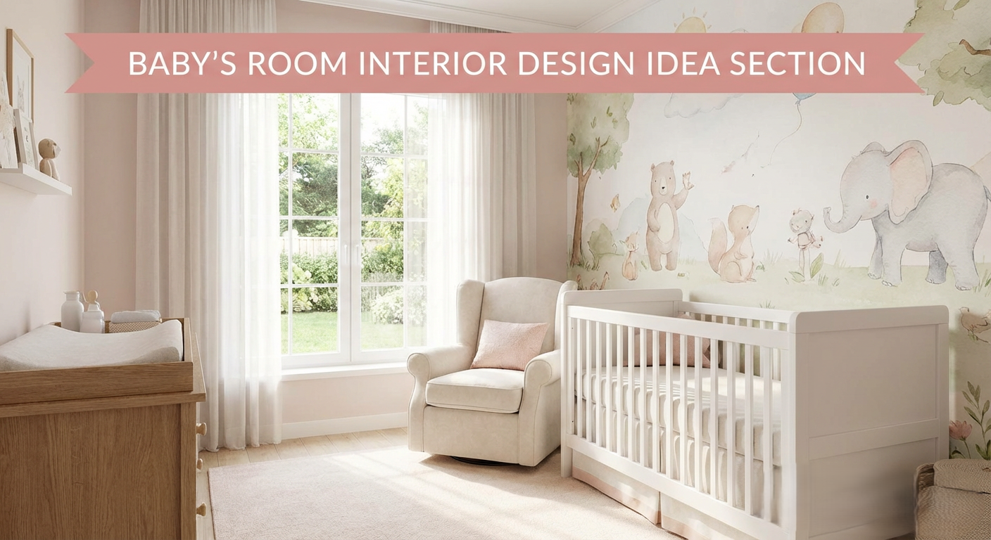 Baby's Room Interior Idea