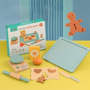 My Little Cookie Maker" Wooden Baking & Pastry Playset